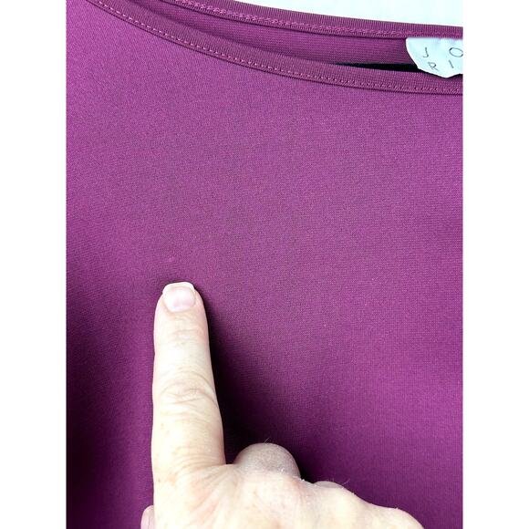 Joan Rivers NWOT Women Size XL Long Sleeve Embellished Sequins Hem Plumb Tunic - Picture 4 of 12